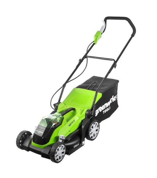 Газонокосилка аккумуляторная Greenworks 2501907UA, 40 В, 2 Ач