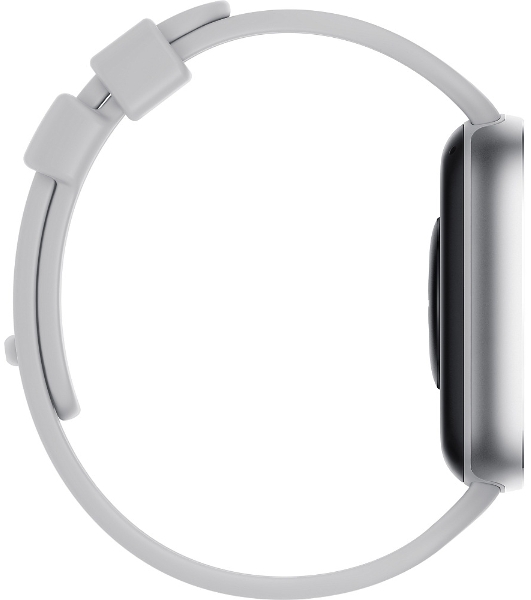 Умные часы Redmi Watch 4, 1.97Э', AMOLED, Bluetooth, NFC, WR50, серебристый / серый