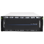 Сетевой накопитель Infortrend CS 2060D-J 4U/60bay, scale-out NAS, dual nodes subsystem including 2x4 Core CPU, 128Gb (8x16Gb), 8x10GbE(SFP+), 4x12Gb/s SAS EXP. Ports, 2x(PSU+FAN), 2x(SuperCap.+flash), 60 x 3.5'; drive trays and rackmount kit, scale out to 144 nodes (w/o 2.5';), фото 1