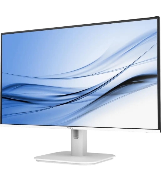 Монитор 27' Philips 27E1N1200AW IPS 1920x1080, 100 Гц, 4 мс, 16:9, 300 кд/м², HDMI 1.4, DP 1.2, VGA, 3.5 мм, динамики (2x2 Вт), Adaptive-Sync, белый