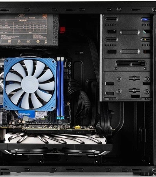 Компьютерный корпус Deepcool SMARTER, mATX/mini-ITX, без БП, 1x USB 3.0, 1x USB 2.0.