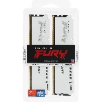 Оперативная память Kingston Fury Beast EXPO, DDR5, 32Gb (2x16 GB), 6400 MHz, CL32, радиатор, белый, фото2