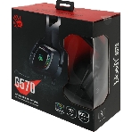 Гарнитура проводная с микрофоном A4Tech Bloody G570 черный/серый 2м мониторные USB оголовье (G570 USB/BLACK + GREY), фото4