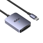 Кард-ридер Netac Flash WK12/серый/SD/SDHC/SDXC/microSD/microSDHC/microSDXC/USB 3.0 Type-C/пластик, фото5