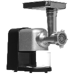 Мясорубка электрическая CF CF-MG2161SB черный, 1600 Вт, 1.3 кг/мин, реверс, защита от перегрузки, насадки - 6, фото 1