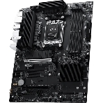 Материнская плата MSI PRO B850-S EVO WIFI, AM5, AMD B850, 4xDDR5 (до 256 ГБ), 4xSATA, 3xM.2 (1xPCIe 5.0, 2xPCIe 4.0), 1xPCIe 5.0 x16, 1xPCIe 4.0 x16, 1xHDMI, 1xDP, 1x5Gb LAN, Wi-Fi 7, Bluetooth 5.4, 1xUSB-C 10Gbps, 2xUSB-A 10Gbps, 2xUSB-A 5Gbps, 4xUSB-A 2.0, 3x3.5 мм, 7.1, чёрный, ATX, фото4