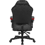 Кресло Defender CRUISER BLACK/RED черный/красный, экокожа, подставка для ног, фото4
