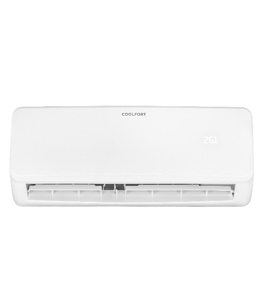 Кондиционер сплит-система Coolfort CF-4002 12000 BTU, 25 м², 39 дБ, охлаждение, обогрев, осушение, белый