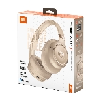 Беспроводные/проводные наушники JBL Tune 780NC бежевый, полноразмерные, Bluetooth + проводной, адаптивное шумоподавление, фото6
