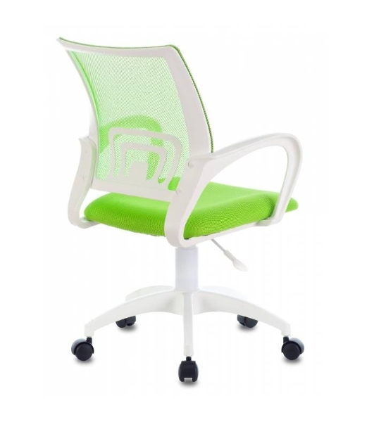 Кресло Бюрократ CH-W695NLT TW-03A TW-18 салатовый, сетка/ткань, 120 кг, механизм качания