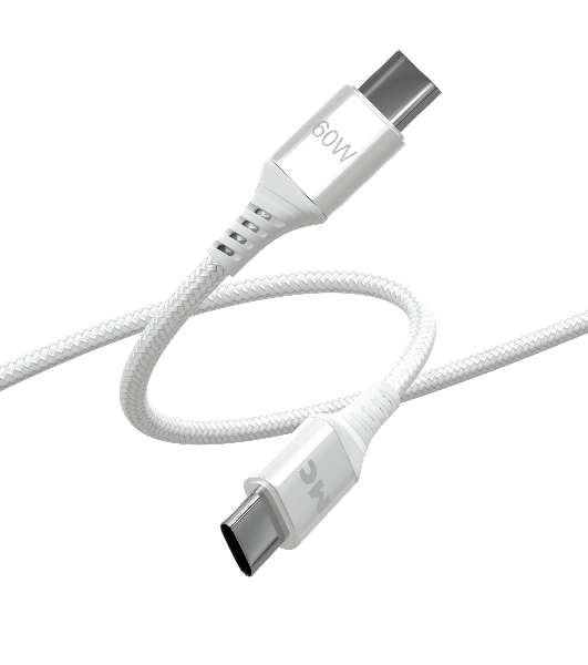 Кабель MORE CHOICE (4620202554116) K69aa 2м USB 3.0A PD 60W для Type-C Type-C- 2м, белый