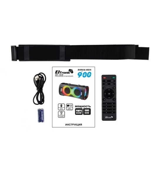 Акустическая колонка Eltronic DANCE BOX 900 - колонка 06', белый