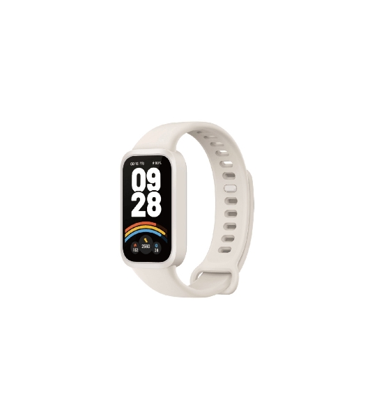 Фитнес-браслет Xiaomi Smart Band 9 Active M2435B1, 1.47' TFT, Bluetooth, WR50, бежевый / белый