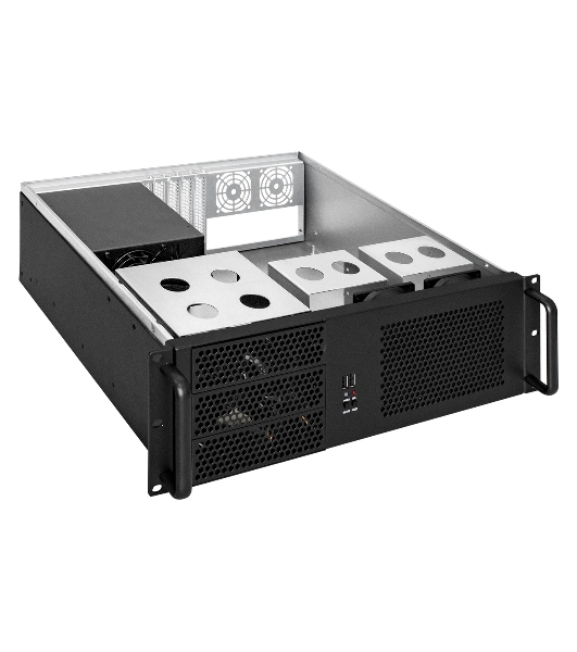 Серверный корпус ExeGate Pro EX293188RUS 3U390-08 (RM 19', высота 3U, глубина 390, БП 900RADS, USB)
