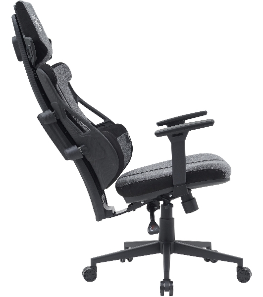 Кресло Cactus CS-CHR-DUO-GYBK серый, экокожа