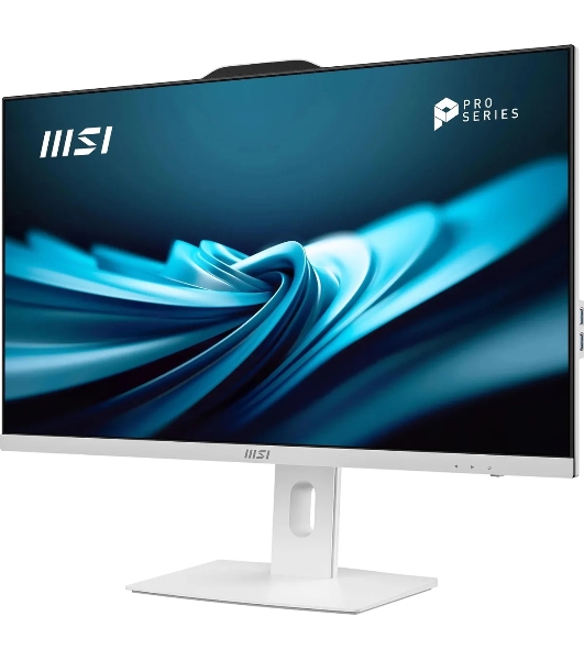 Моноблок MSI PRO AP272P 14M-617XRU 27'(1920x1080 IPS)/Intel Core i5 14400(2.5Ghz)/16Gb/512PCISSDGb/noDVD/Int:Intel UHD Graphics 730/Cam/BT/WiFi/-/war 1y/4.63kg/белый/noOS + Wireless KB+M (9S6-AF8322-1060)