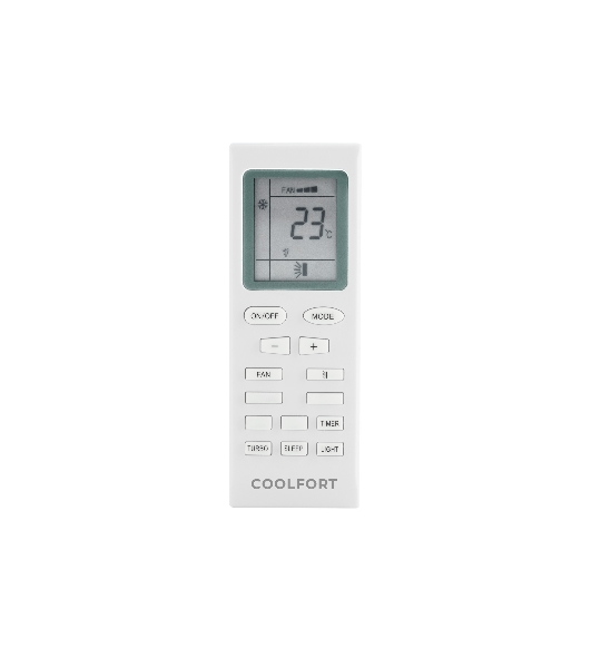 Кондиционер сплит-система Coolfort CF-4002 12000 BTU, 25 м², 39 дБ, охлаждение, обогрев, осушение, белый