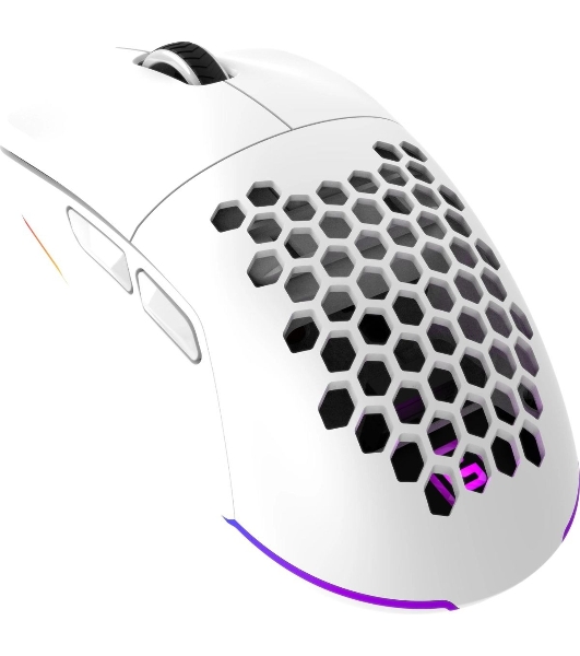 Мышь беспроводная Oklick 900GMW белый, 26000 dpi, радиоканал, Bluetooth, USB, кнопки - 6