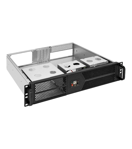 Серверный корпус ExeGate Pro 2U400-04 (RM 19', высота 2U, глубина 400, БП 1200ADS, 2хUSB)