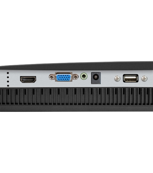 Монитор 23.8' ExeGate SuperView EA2400A IPS 1920x1080, 75 Гц, 5 мс, 16:9, 250 кд/м², HDMI 1.4, VGA, веб-камера (2 Мп), 3.5 мм, черный