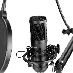 Микрофон проводной Оклик SM-600G 2.5м черный, фото9