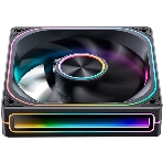 Кулер для корпуса JONSBO ZA-120BR Reverse (120x120x28мм, 4-pin PWM, ARGb, 62.4CFM, 37.3dBA, 2400RPM, черный), фото8