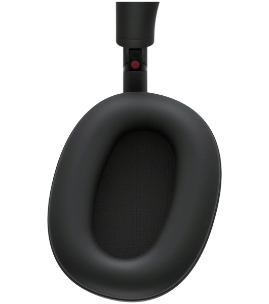 Беспроводные/проводные наушники Sony WH-1000XM6 черный, полноразмерные, Bluetooth + проводной, адаптивное активное шумоподавление, до 40 ч