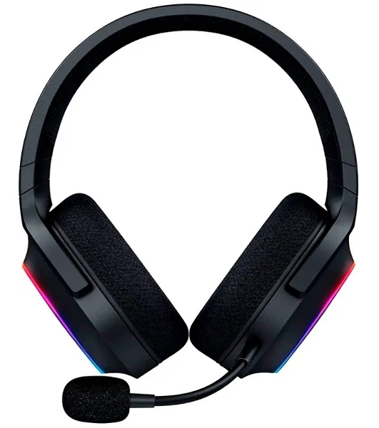 Гарнитура Razer Barracuda X Chroma чёрный, беспроводная, радиоканал, до 70 ч, съёмный микрофон, подсветка