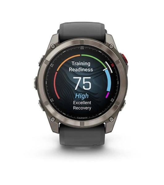 Умные часы Garmin Fenix 8 Pro 51mm AMOLED, 1.4' AMOLED, ANT+, Bluetooth, Wi-Fi, NFC, 10 ATM, серебристый / желтый