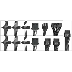 Блок питания Digma DPSU-750W-WH RTL, 750Вт, 80 PLUS, 120мм, черный, фото5