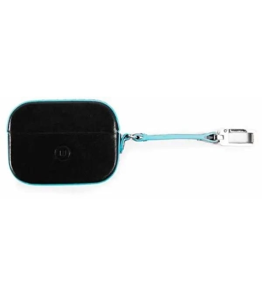 Чехол для наушников Piquadro Blue Square AC5308B2/N черный натур.кожа