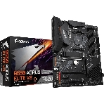 Материнская плата Gigabyte B550 AORUS ELITE V2, AM4, AMD B550, 4xDDR4, 4xSATA, 2xM.2, 1xPCIe 4.0 x16, 1xPCIe 3.0 x16, 2xPCIe 3.0 x1, 1xHDMI, 1xDP, 1x2.5Gb LAN, 1xUSB-C 10Gbps, 4xUSB-A 10Gbps, 4xUSB-A 5Gbps, 2xUSB-A 2.0, 3x3.5 мм, 7.1, ATX, фото 1