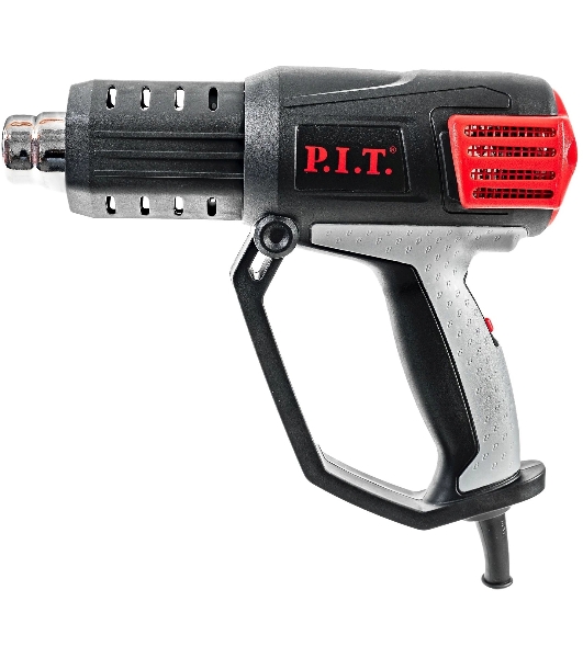 Технический фен P.I.T. PHG2001-C темп.350/550С черный