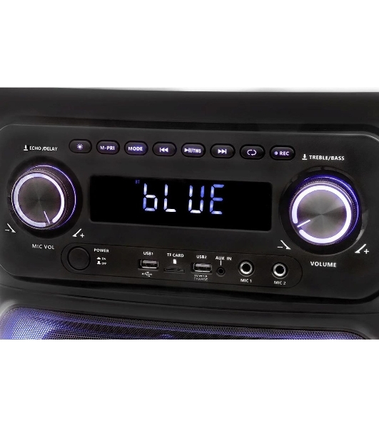 Минисистема Supra SMB-2050, 180Вт, FM USB BT SD, черный
