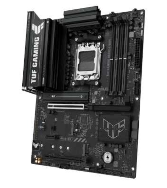Материнская плата ASUS TUF GAMING B650-E WIFI, AM5, AMD B650, 4xDDR5, 4xSATA, 3xM.2, 1xPCIe 4.0 x16, 1xPCIe 4.0 x16, 1xPCIe x1, 1xDP, 1xHDMI, 1x2.5Gb LAN, Wi-Fi 6E, Bluetooth 5.3, 2xUSB-C (1x10Gbps, 1x20Gbps), 3xUSB-A 5Gbps, 2xUSB-A 10Gbps, 3xUSB-A 2.0, 5x3.5 мм, 7.1, ATX