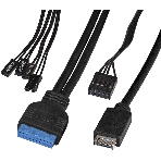 Компьютерный корпус Miditower ExeGate XP-332UC-UNS450 (ATX, БП UNS450 с вент. 12см, 2хUSB 3.0/1хTypeC, аудио, черный), фото2