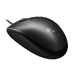 Мышь проводная Logitech M100/100R DARK/GREY (темно-серая/черная), 1000 dpi, USB, кнопки - 3, фото4
