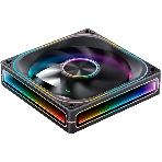 Кулер для корпуса JONSBO ZA-120BR Reverse (120x120x28мм, 4-pin PWM, ARGb, 62.4CFM, 37.3dBA, 2400RPM, черный), фото9