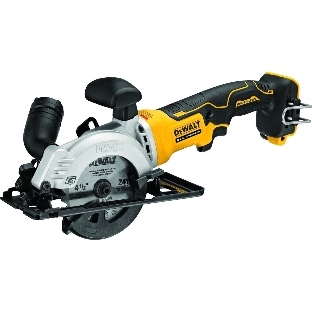 Мини циркулярная аккумуляторная ручная пила DeWALT 115 мм, 18В DCS571N