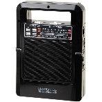 Радиоприемник портативный Сигнал Vikend Traveler черный USB SD/MMC, фото 1