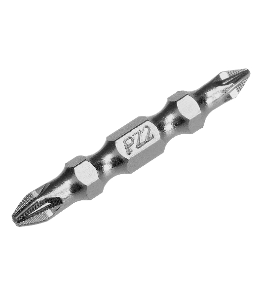 Бита двухстор. Gross PZ2-PZ1х45 мм, сталь S2, 10 шт.