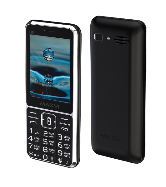 Мобильный телефон Maxvi P21i черный