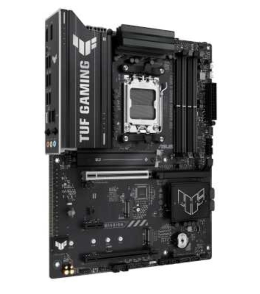 Материнская плата ASUS TUF GAMING B650-E WIFI, AM5, AMD B650, 4xDDR5, 4xSATA, 3xM.2, 1xPCIe 4.0 x16, 1xPCIe 4.0 x16, 1xPCIe x1, 1xDP, 1xHDMI, 1x2.5Gb LAN, Wi-Fi 6E, Bluetooth 5.3, 2xUSB-C (1x10Gbps, 1x20Gbps), 3xUSB-A 5Gbps, 2xUSB-A 10Gbps, 3xUSB-A 2.0, 5x3.5 мм, 7.1, ATX