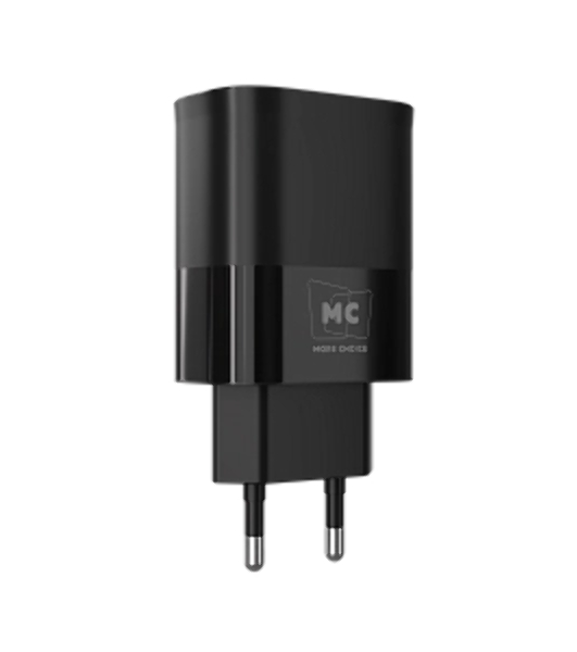 Сетевое зарядное устройство MORE CHOICE (4620202553386) NC09 1USB 3.0A QC3.0 15W, черный