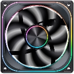 Кулер для корпуса JONSBO ZA-120BR Reverse (120x120x28мм, 4-pin PWM, ARGb, 62.4CFM, 37.3dBA, 2400RPM, черный), фото10