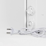 Конвектор электрический Ensto FinnHeat MINI EPHBMM07PR белый, 750 Вт, 12 м2, механический термостат, фото3