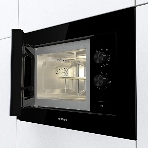Микроволновая печь Gorenje BM201EG1BG 20 л, 800 Вт, черный (встраиваемая), фото2