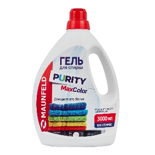 Гель для стирки Maunfeld Purity Max color 3000мл MWL3000PC