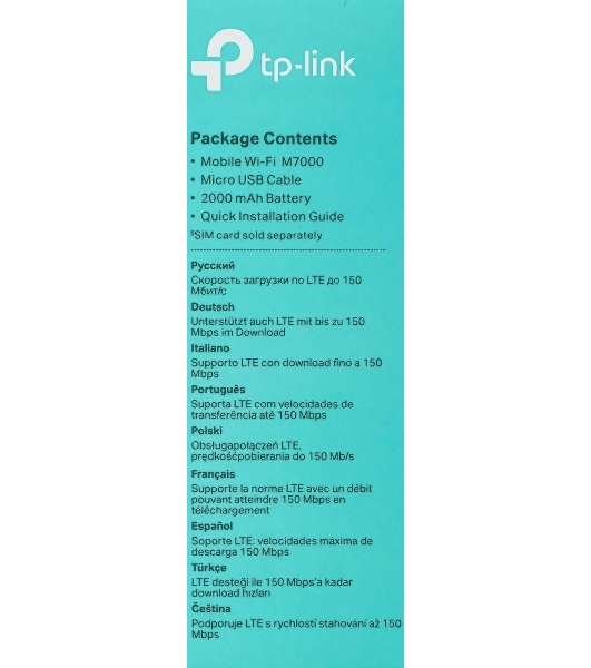 Мобильный Wi-Fi роутер TP-Link M7000