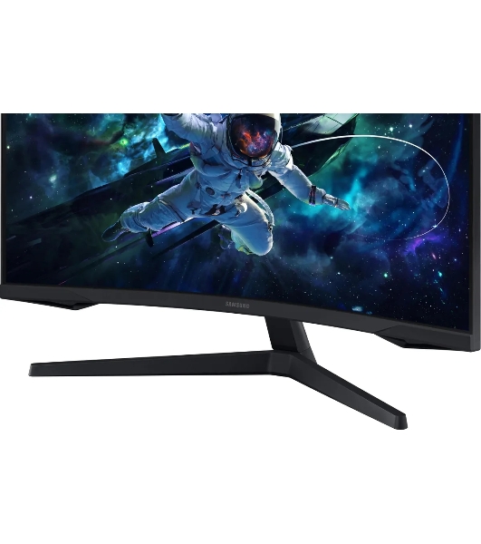 Монитор 27' Samsung S27CG550EI VA 2560x1440, 165 Гц, 1 мс, 16:9, 300 кд/м2, 1xHDMI, 1xDP, изогнутый, черный